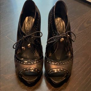 Black Alexander McQueen heels